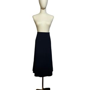 OGL SLIMMING WAIST SKIRT Elegant NAVY BLUE Women's Skirt